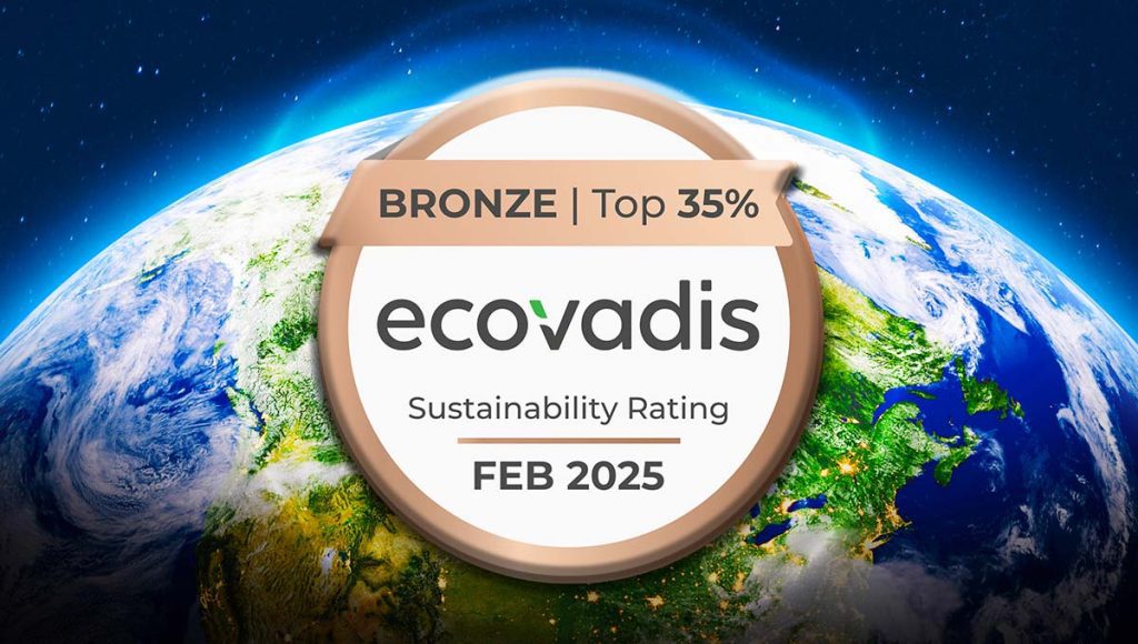 EcoVadis Bronze Medal